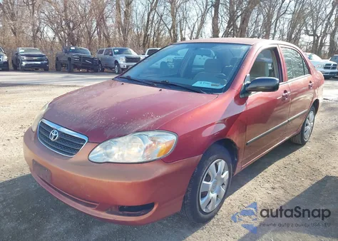 2005 Toyota Corolla Ce из США, поврежденный, VIN 1NXBR32E55Z509196